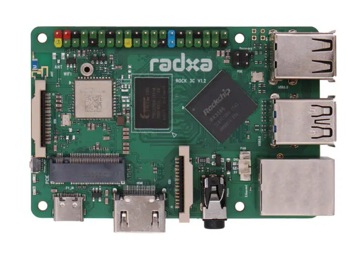 Radxa ROCK 3C Алтернатива на Raspberry Pi 3 за $39