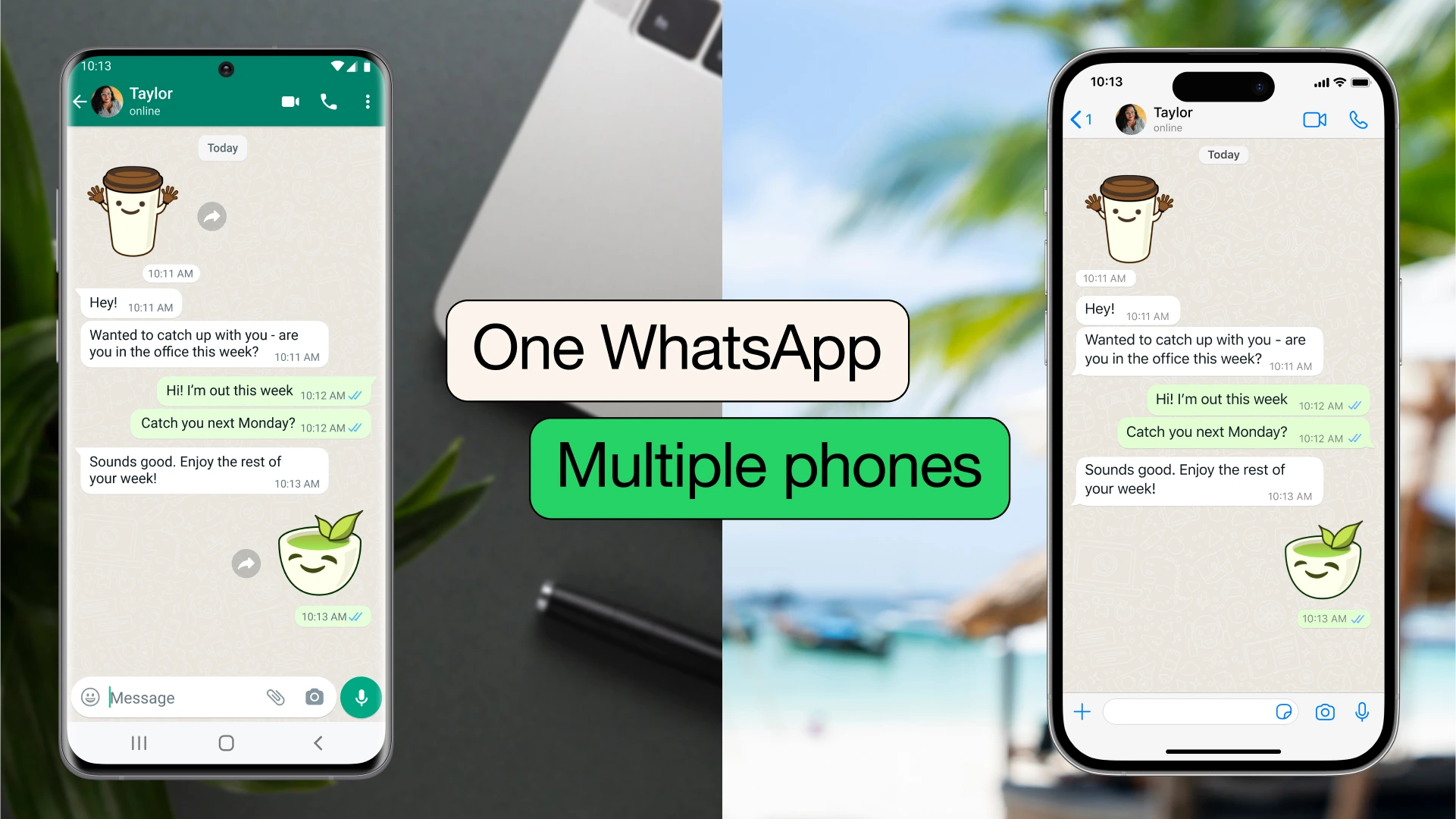WhatsApp дава възможност за използване на един акаунт на няколко телефона